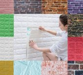70x23cm 0,16m2 Kendinden Yapışkanlı Duvar Paneli 3D Duvar Kaplama - 1