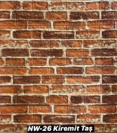 70x23cm 0,16m2 Kendinden Yapışkanlı Duvar Paneli 3D Duvar Kaplama - 9