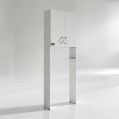 Kenzlife Çamaşır Makinesi Dolabı Veronika Byz 180*066*20 Banyo Çift Kapaklı Arkalıksız - 4