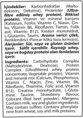 Hardline Progainer 5000 Gr Karbonhidrat Tozu Kilo Aldırıcı Gainer Çikolata Çilek Muz Hardline - 7