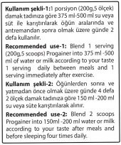 Hardline Progainer 5000 Gr Karbonhidrat Tozu Kilo Aldırıcı Gainer Çikolata Çilek Muz Hardline - 9
