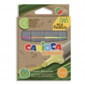 Carioca Eco Family Fosforlu Marker 4lü - 4