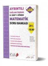 KVA Yayınları - 8. Sınıf 1.Dönem Ayrıntılı Sağlam Tekrar Matematik Soru Bankası - 1