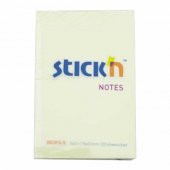 Gıpta Stickn 76x51 100 Yaprak Pastel Sarı Yapışkanlı Not Kağıdı - 1