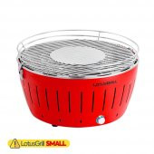 LotusGrill Kömürlü Dumansız Mangal SMALL 26CM Kırmızı - 1