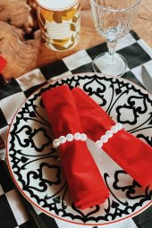 12li İnci Peçete Yüzüğü - 4