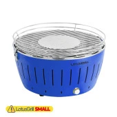 LotusGrill Kömürlü Dumansız Mangal SMALL 26CM Mavi - 1