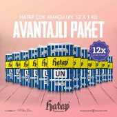 Hatap Çok Amaçlı Un 12 x 1 KG Avantajlı Paket - 1