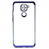 Xiaomi Redmi Note 9 Kılıf Köşeleri Renkli Kamera Çıkıntlı Şeffaf - 4