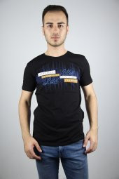 Blackcoach Erkek Bisiklet Yaka Nakış Eva Slim-Fit T-Shirt - 7