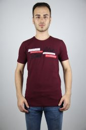 Blackcoach Erkek Bisiklet Yaka Nakış Eva Slim-Fit T-Shirt - 8