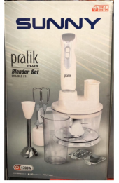 SUNNY BLENDER SETİ PRATİK 5'Lİ SET-BEYAZ - 1