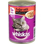 Whiskas Sığır Etli Kedi Konservesi 400 gr - 1
