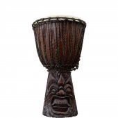 DJEMBE ETNİK EL YAPIMI MASİF AĞAÇ (DJMX) - 1