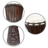 DJEMBE ETNİK EL YAPIMI MASİF AĞAÇ (DJMX) - 3