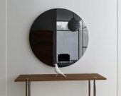 Chic Life Altair Füme Dekoratif Oval - Yuvarlak  Ayna 90 cm x 90 cm - 2