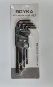 Boyka 9 Parça Düz Uzun Alyan Takımı Allen thumbnail 3