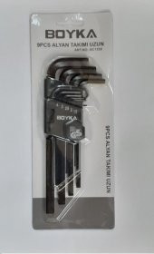 Boyka 9 Parça Düz Uzun Alyan Takımı Allen thumbnail 4