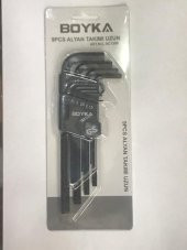 Boyka 9 Parça Düz Uzun Alyan Takımı Allen thumbnail 5