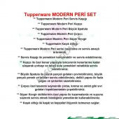 Tupperware MODERN PERİ SET KAŞIK-KEPÇE-SPATULA-ÇIRPICI-KEVGİR HSGL - 3