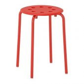 IKEA Marius Tabure Kırmızı - 1