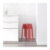 IKEA Marius Tabure Kırmızı - 2