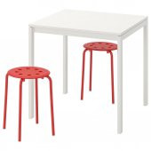 IKEA Marius Tabure Kırmızı - 5