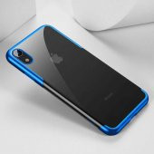 Orijinal Baseus iPhone XR 6.1 Kılıf Glitter Köşleri Renkli Şefaf - 12