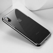 Orijinal Baseus iPhone XS Max 6.5 Kılıf İnce Köşeleri Renkli Şeffaf Silikon - 9