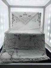 16 parça BEYAZ İŞ salon takımı - 3