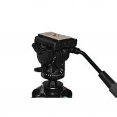Pdx Pro Plus 501 Hidrolik Kafa Profesyonel Video Tripod - 5