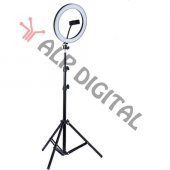 Tiktok Youtube Vlog Blog Makyaj İçin 10inç Ring Light 2m Stand - 1