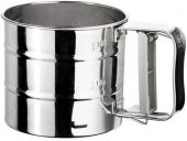 Paslanmaz Değirmenli Un Eleği Pratik Basmalı - 4