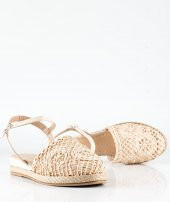 Dolgu Topuklu Ten Kadın Espadril - 2