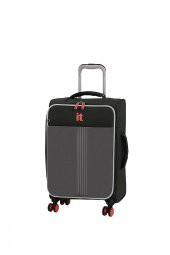 IT Luggage 02145 Gri Kabin Boy Kumaş Valiz - 1