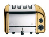Dualit 47391 Classic 4 Hazneli Ekmek Kızartma Pirinç - 1