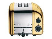 Dualit 27391 Classic 2 Hazneli Ekmek Kızartma Pirinç - 1