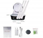 AngelEye KS-515 Gece Görüşlü HD 360 Derece Wifi İp Kamera - 2