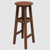 DÖNER TABURE 80cm MAUN İSKELET ( Tabla RENK SEÇENEKLİ ) - 1