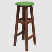 DÖNER TABURE 80cm MAUN İSKELET ( Tabla RENK SEÇENEKLİ ) - 11