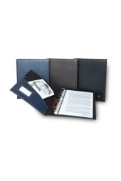 2K Sunum Klasörü 4 Halkalı Suni Deri 40 MM Kahverengi 533K - 1