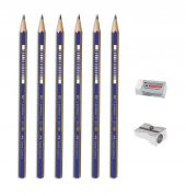 Faber-Castell Goldfaber Dereceli Kalem Çizim Seti 001 - 1