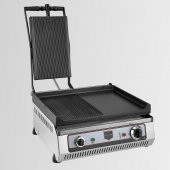 Remta R87(T) Kayar Kapaklı Döküm Sanayi Tipi Izgara ve Tost Makinesi Elektrikli - 1