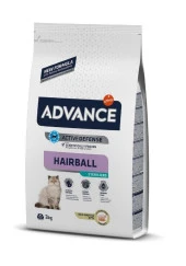 Advance Sterilised Hairball Kısırlaştırılmış Kedi Maması 3 Kg - 1