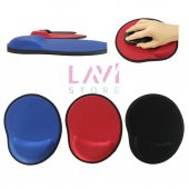 Bilek Destekli Mousepad Kaydırmaz Taban Bileklikli Mouse Pad Altlık 3 Farklı Renk - 10