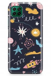 Huawei P40 Lite Kılıf Space Serisi Alana - 2