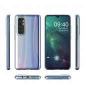Xiaomi Mi Note 10 Lite Kılıf İnce Esnek Sararmaz Şeffaf Silikon - 7