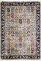 PİERRE CARDİN HALI WOVEN 120 İPEK KATKILI DOĞAL İPLİK HALI - 1