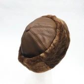 Çeçen Model Kürk Bere Taba Renk - 3