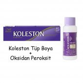 Koleston Tüp Boya 50 ml - 8.1 Açık Küllü Kumral + 30 Vol Oksidan Peroksit - 1